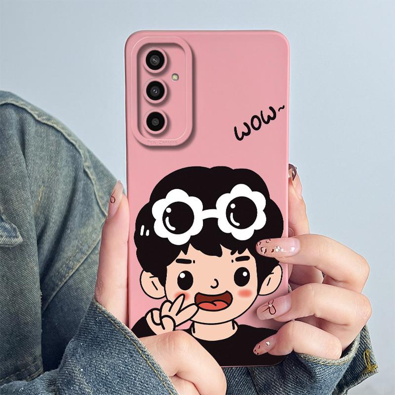 For Samsung Buddy 2 Phone Case Astronaut Back Cover For Galaxy Buddy2 Funda Soft Liquid Silicone Camera Protection Bumper Coque