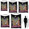 Classic Scoobydoo Spooky Monster Mashup Cartoon Anime Blanket Cozy Comfortable Throw Blanket For Bedroom Sofa Nap Lightweight Home Decor