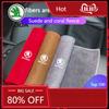 Car Sticker 2025 New 1pcs Car Cleaning Cloth Auto Emblem Cleaning Drying Rag Cloth Wash Microfiber Accessories For Skoda Yeti VR