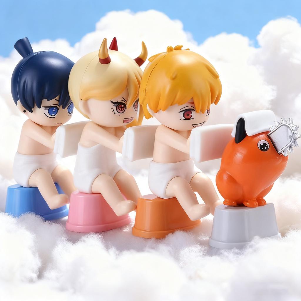 Hot Anime Merchandise 4 Types Of Anime-themed Figurines  Anime Cartoons  Action Figure Toys And Decorative Items