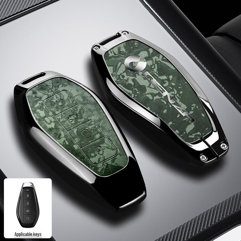Denza D9 Key Case N7max: Metal N8/N8L Anti-drop Shell - Light Luxury, Simple Style.
