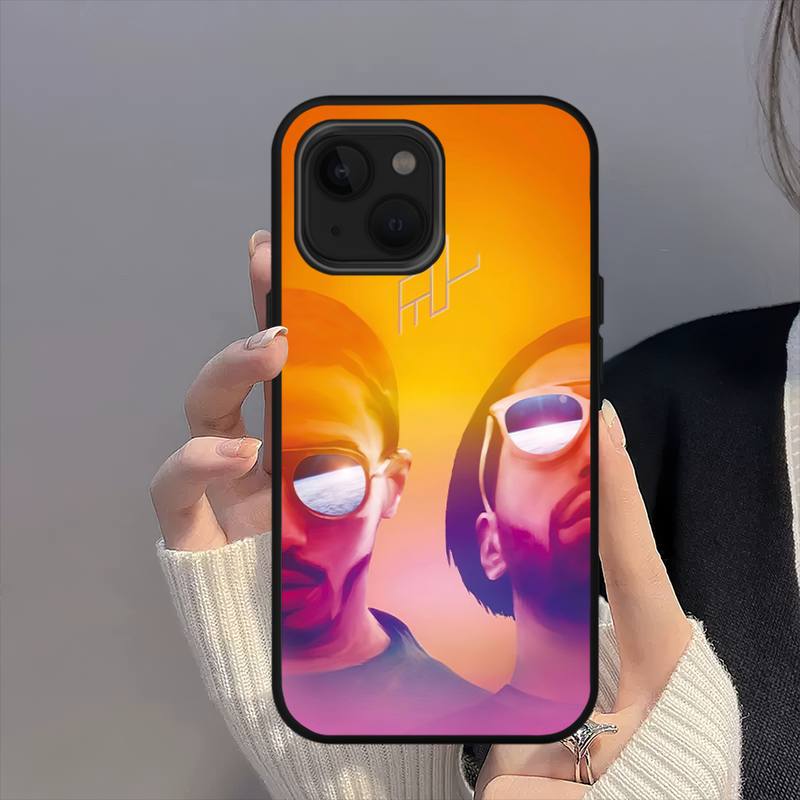 France PNL QLF Rapper Phone Case For iPhone Mini 11 12 13 14 15 16 Pro Max Plus Shell
