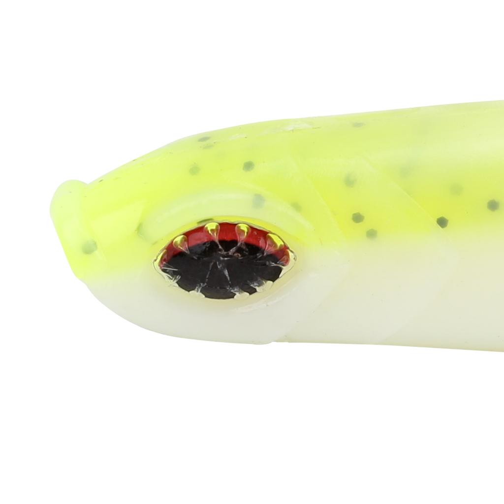 20Pcs Artificial Simulation Silicone Fishing Lure Soft Bait T Tail Soft Worm Accessory