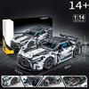 High Quality 1300+Pcs Sports Car Building Blocks 1:14 Model DIY Car Toy Assembly Model Ornament Birthday Christmas Gift for Boys