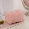 Cloud Makeup Bag Portable Large Capacity Organizer With Short Plush Material For Women
