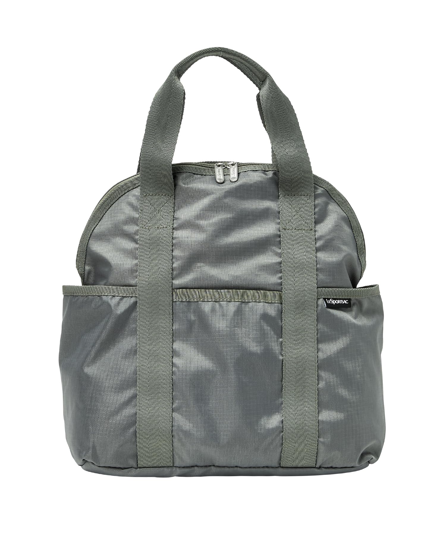

Official Rucksack Backpack TOP HANDLE Plain Gray L FREE [LeSportsac] BACKPACK/1077 Women s