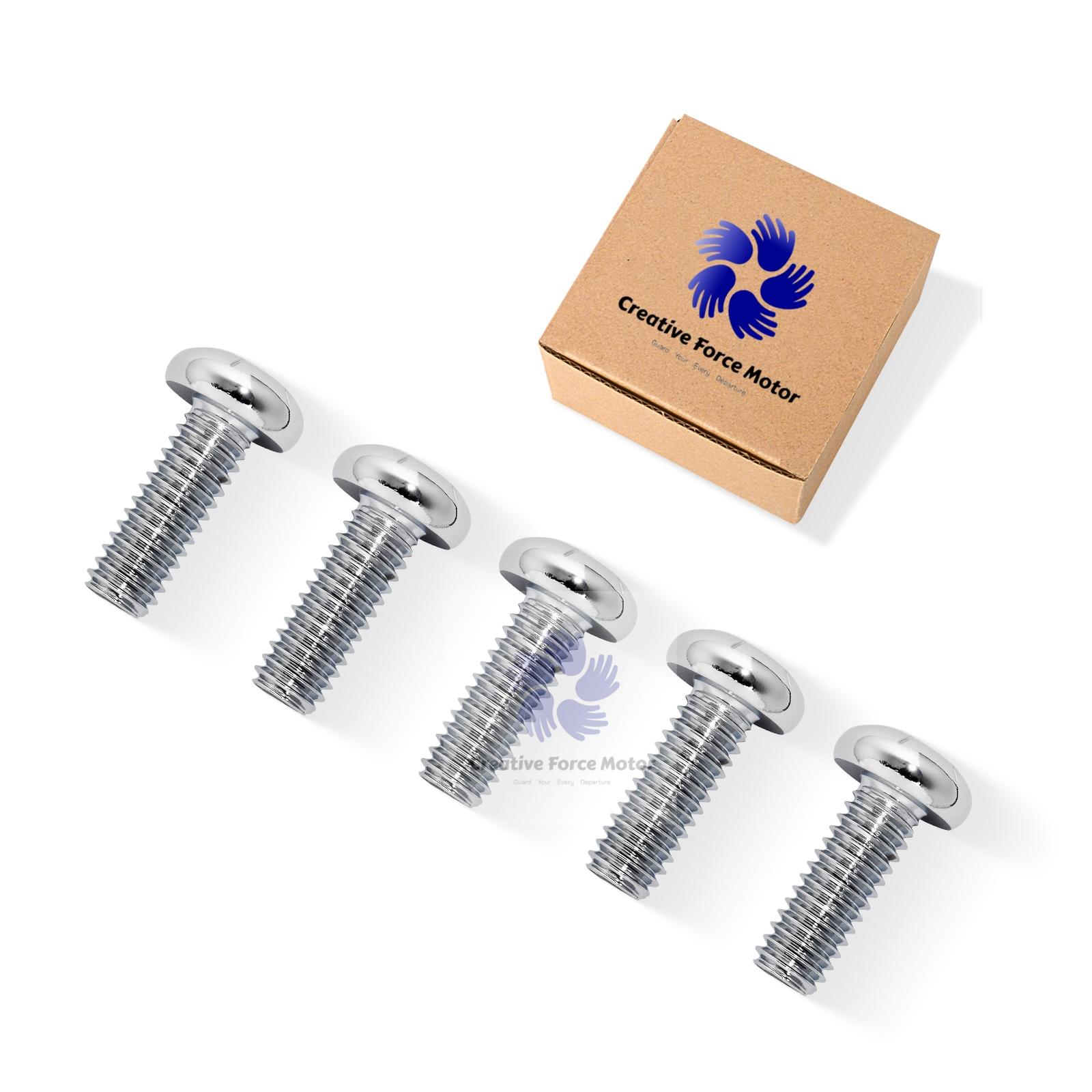 

Steel Front Disk Brake Bolts Screws Motorcycle Rotor Hardware Kit For Harley Dyna Sportster 1200 Softail Road King Street Glide One Set