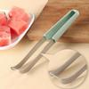 Integrated Watermelon Cutter Set Stainless Steel Watermelon Slicer Melon Pulp Separator  Fruit Shop