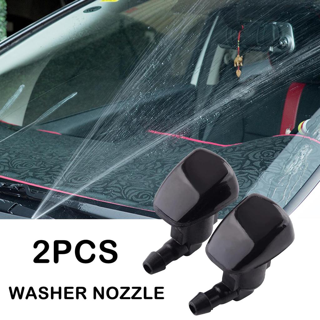 Buy Car Windshield Washer Water Nozzle Black Plastic Material Spray For