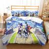 Pop Game Genshin Impact Duvet Cover Set UK Single Double Queen US Twin Full King Size Animal Bedclothes