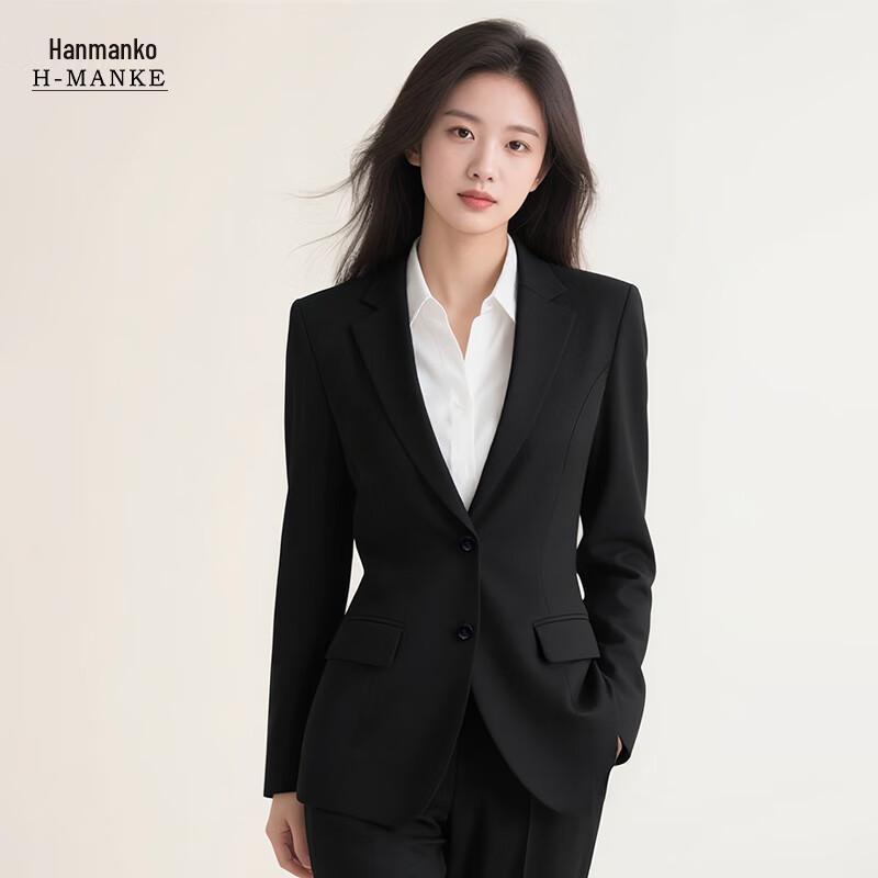 HANMANKE Women's Professional Blazer & Suit Pants Separates