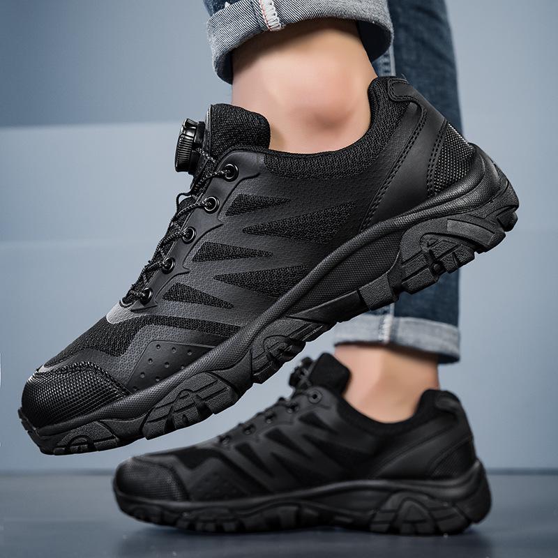 Men's No-Tie Lace Outdoor Hiking Sports Shoes