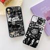 Rock Band A-Arctic M-Monkeys Phone Case For IPhone 16 15 14 13 12 11 Pro Max Plus X XS MAX Black Matte Phone Fundas