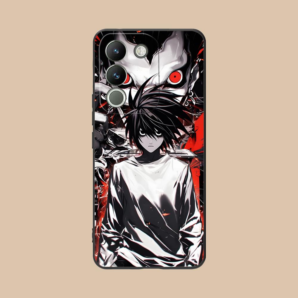 Death Note L Lawliet Mobile Phone Case for VIVO V60 V50 V40 V30 V29 V27 V25 V23 Pro Lite 5G Colorful Printing Cover Cover Pretty