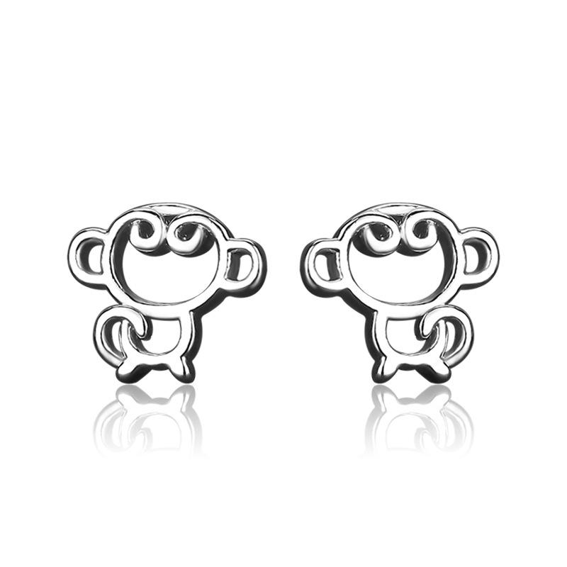 Little Monkey Earrings Ear Sticks Student Simple Ear Accessories