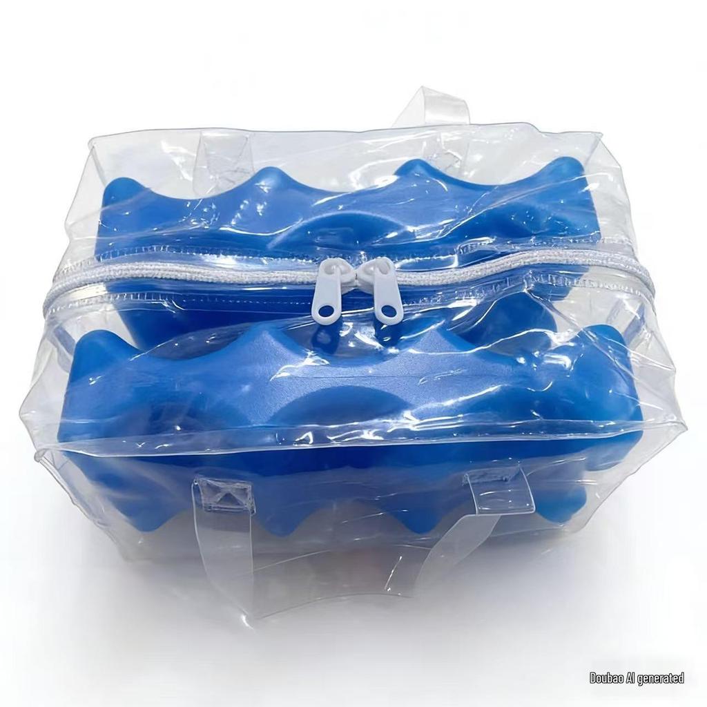 Mommy Bag Breast Milk Preservation Kit: Double Wave Ice Tray & Blue Ice Box for Cold Storage