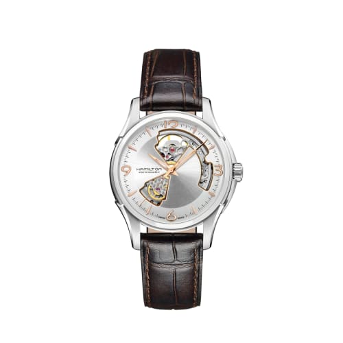 Hamilton HAMILTON Montre Homme American Classic Jazzmaster Open Heart H32565555, Officiellement Garantie, Importée