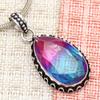 Tourmaline Set Gemstone Gift Wedding Party Bi-Color Pendant,Earring,Ring