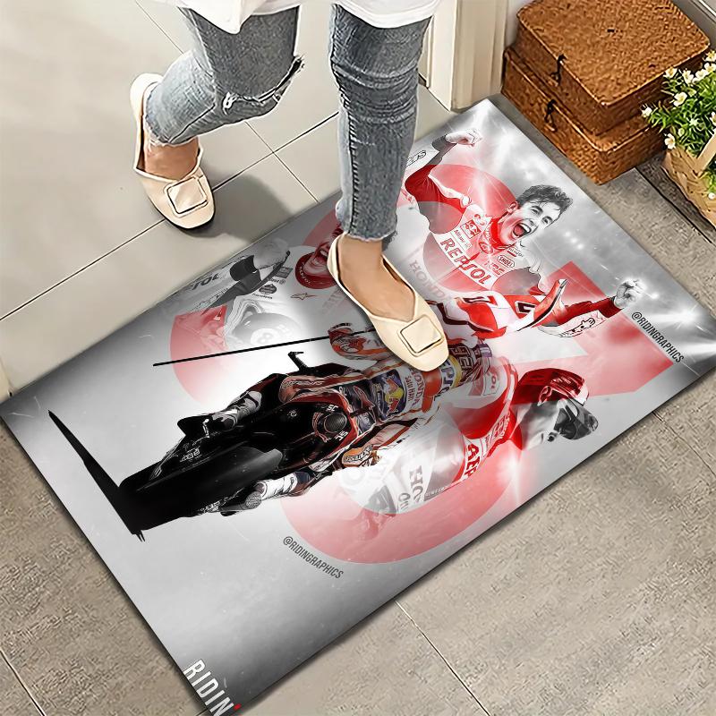 Marc Marquez Carpet Rug for Living Room Bedroom Home Sofa Decoration,Kids play Nonslip Floor Mat