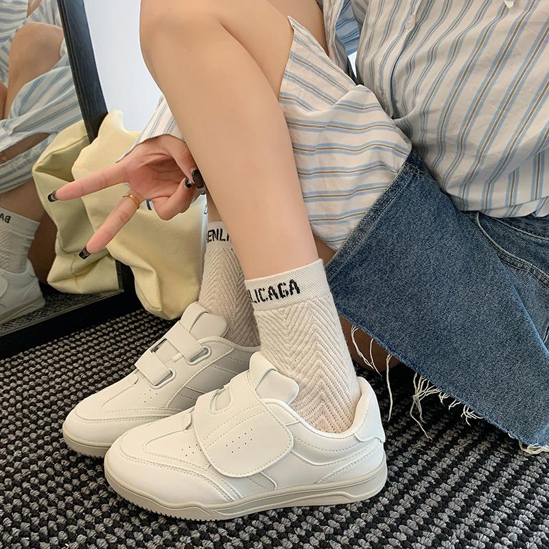 Fashion Womens Shoes Flat Round Toe Cute Bread Shoes with For Comfortable Warmth College Style Fashion Casual and Versatile Board Shoes