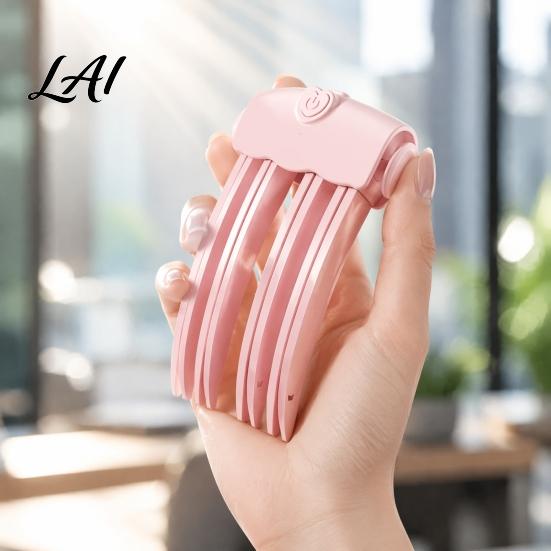 Hair Styling Accessory 2Pcs Cordless Heated Volume Clip Root Lifter Comb for Fine Flat Professional Tool Bangs Styling USB Rechargeable Volumizing