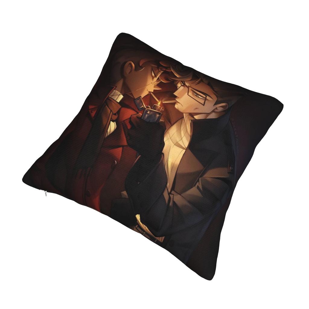Decorative Pillowcase R-Radiostatic Vox Alastor  Merch Living Room  Pillow Case Cover Zipper Multiple Sizes