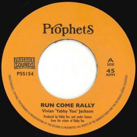 7inch Record VIVIAN JACKSON - Run Come Rally / Rally Dub PSS154 Pressure Sounds 1974 UK Reggae, Ska & Dub Used