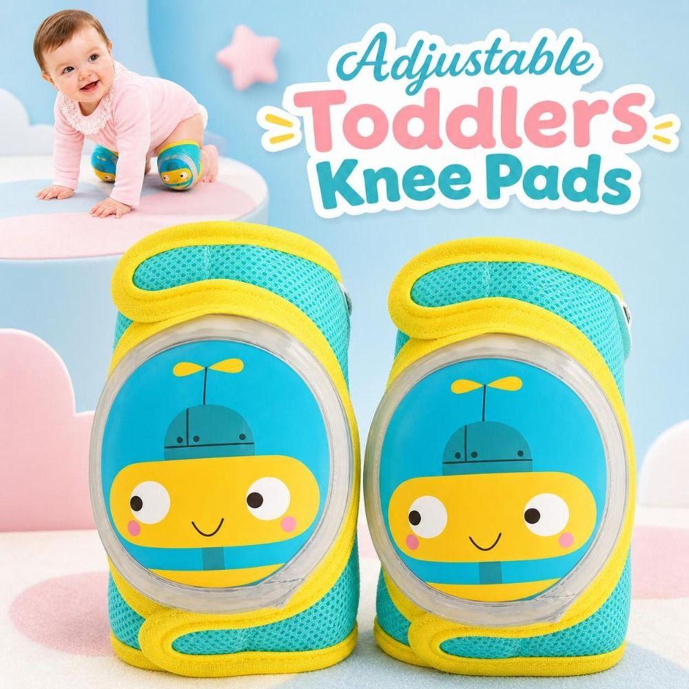 Cartoon Toddler Crawling Protector Adjustable Kids Elbow Knee Guards  Toddlers Crawling