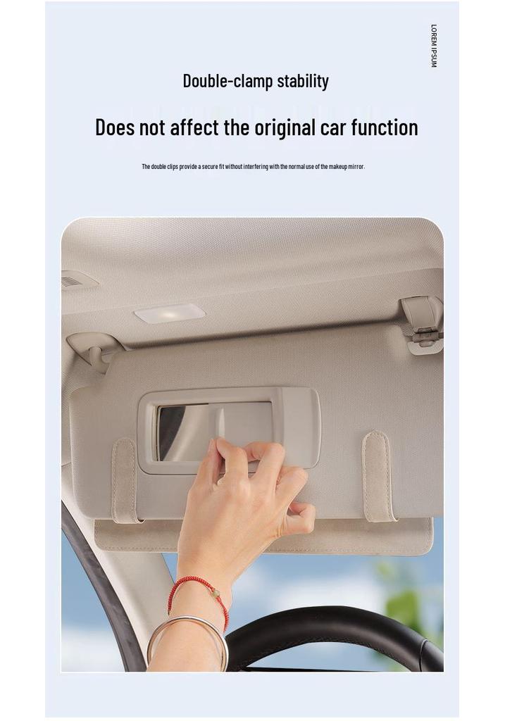 Retractable Car Sunshade Visor Extension for Driver and Passenger - Universal Fit