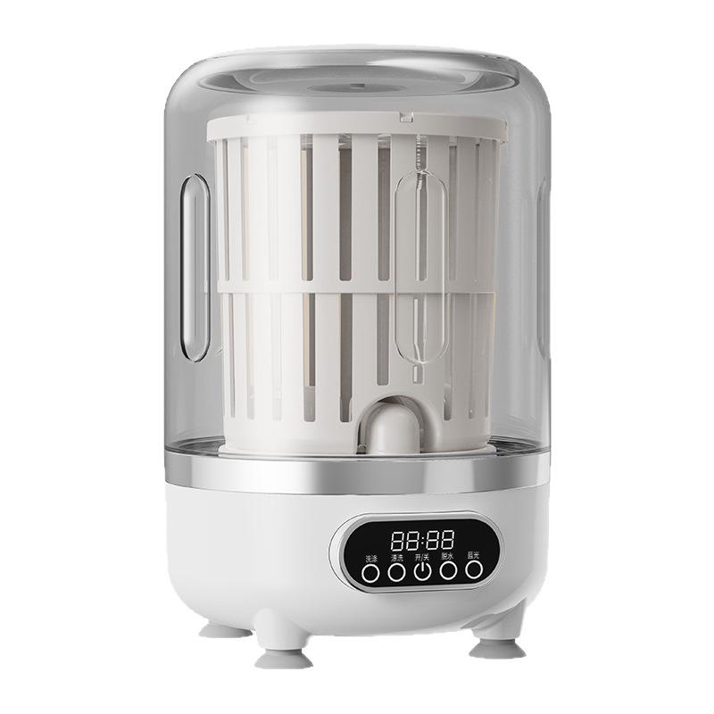 Portable Mini Washing Machine for Underwear - Wireless, Spin-Wash Integrated Cup Design