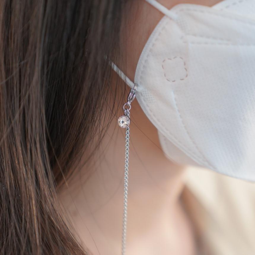 Nobrand Surgical Mask Strap. Birthstone Mask Necklace (1pc)