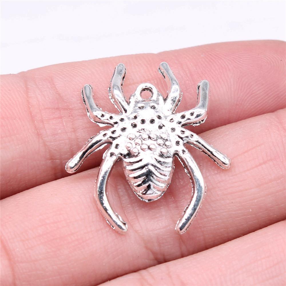 Charms Spider Halloween Bat Pendants Kids' Jewelry Materials QC119