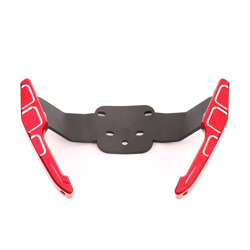 Qidian 150 Rear Handrail Wing & Luggage Rack - Aluminum Alloy