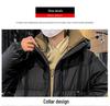 Men's Youth Mid-Length Down Jacket - Winter Thickened Coat for Junior and High School Students