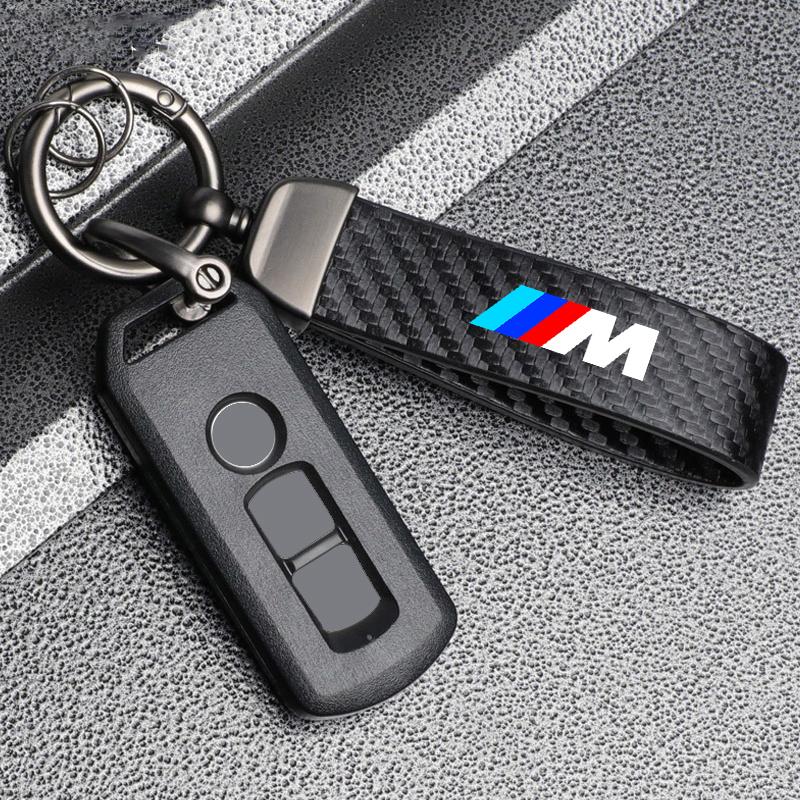 PU Leather Car Keychain Business Gift Metal Key Chain For BMW M Performance E46 E90 E60 F10 F30 E39 E36 F20 E87 G30 E92 E91 X5 fsbm73