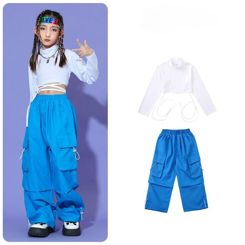 

Костюмы для джазовых танцев для девочек, Модные костюмы для подиума для девочек, Милые и крутые костюмы для хип-хопа для девочек 160 белый