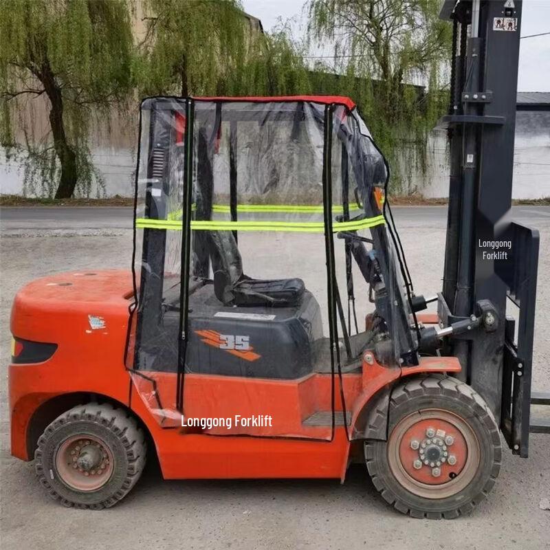 Forklift Transparent Rain & Warm Canopy