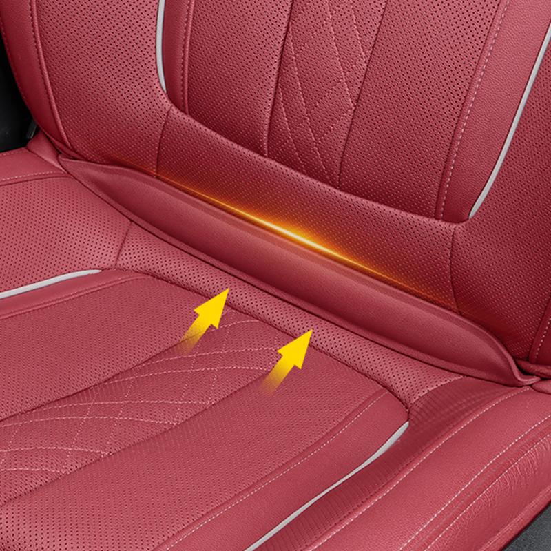 SEAMETAL 1PC Leather Car Seat Gap Filler Seat Leak Proof Filling Strip Universal Side Seam Plug Strip