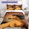 3pcs Spirit Stallion of the Cimarron Pattern Bedding Set Duvet Cover Set Includes Duvet Cover &pillowcases, Perfect All Season Bedroom Decoration & Gi