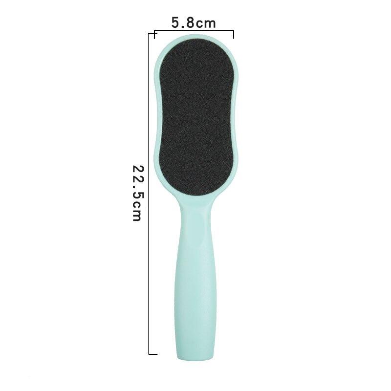 

1 шт., пилочка для удаления мозолей на ногах, шлифовка омертвевшей кожи, пилочка для ногтей, инструмент для маникюра и педикюра зелёный