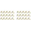 A74E-30Pack 100 Lbs Picture Frame Hangers Hooks With Nails Picture Hanging Hooks Heavy Mirror Hanging Kit