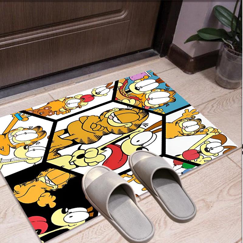 Garfield Pattern Rug, Indoor/Outdoor Mat, for Picnic, Gameroom, Bedroom, Office, Living Room, Home Decor Carpet, Birthday Gift