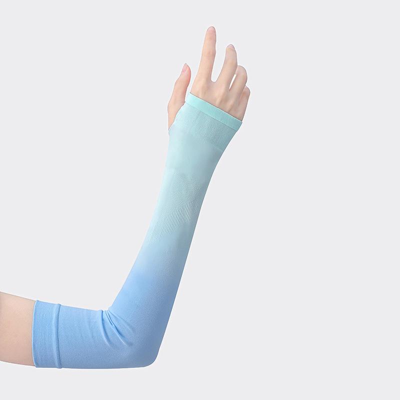 Ice Silk Bicycle Sleeves Summer Breathable Cycling Arm Protection Outdoor Sun Uv Protect Sports Sleeves