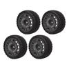 4 Pcs RC Car Tire Rubber Wheels High Wear Resistance Strong Cushioning 1Celsius10 RC On Road Tyres for