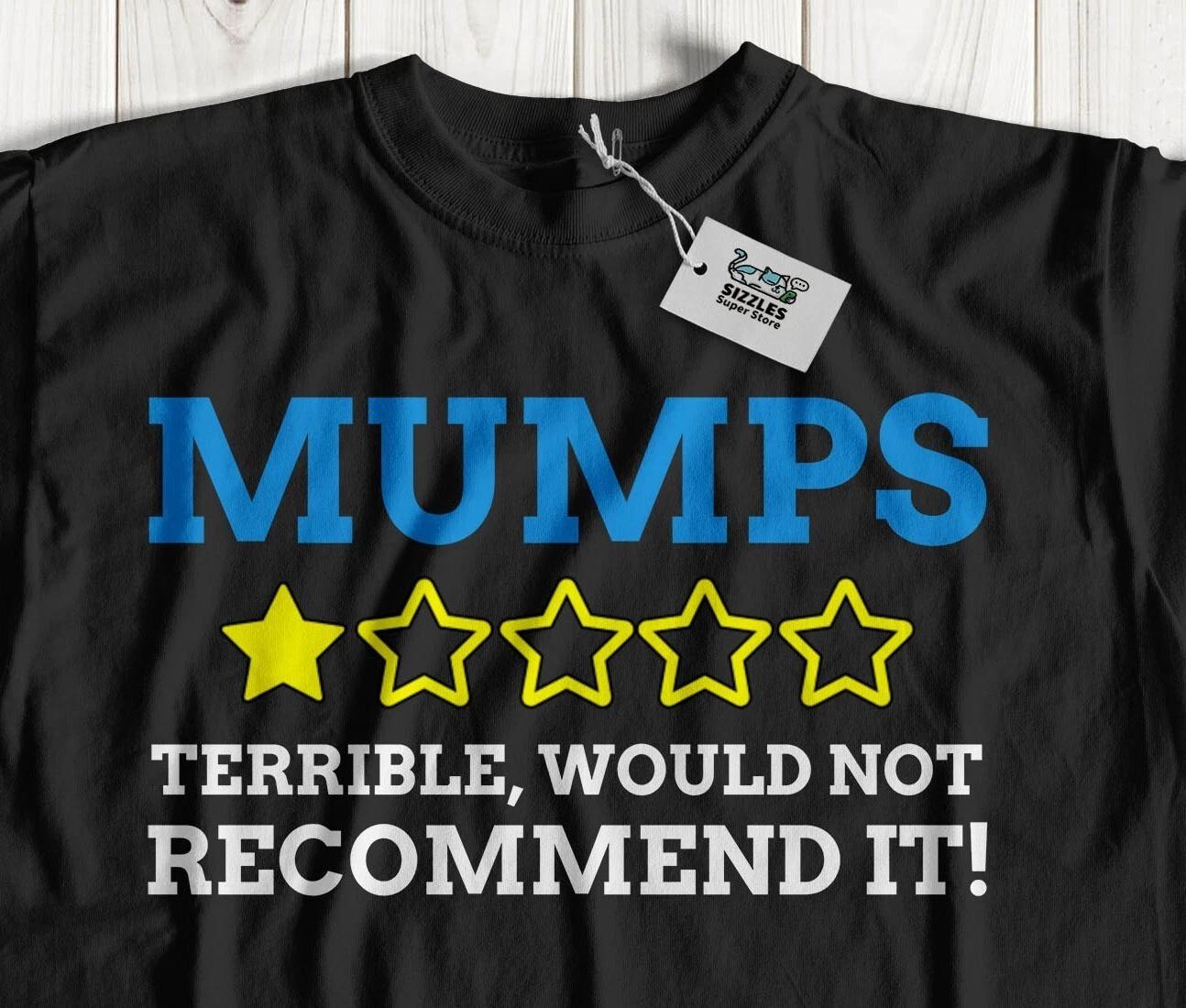 

Unisex Funny Mumps T-Shirt Parotitis Gifts 4XL
