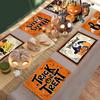 Halloween Print Placemats Placemat Washable Rectangular Dining Table Mats for Indoor Gatherings Seasonal Table Decor