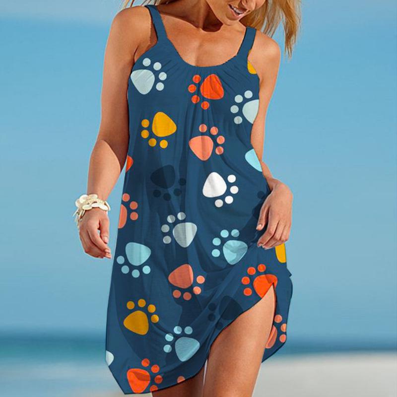 

Жен. Пляжные платья Одежда для пляжа Мини-платья Красивый Синий Коготь с принтом С принтом На каждый день Современный Платье Без рукавов Свободный крой На открытом воздухе Повседневные Розовый Синий Лето 8XL темно-синий