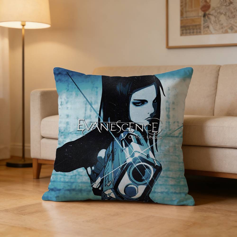 EEvanescence Fallen AAmy Lee Pillow Case Pattern Printed Pillowcase For Living Room Sofa Cushion Cover