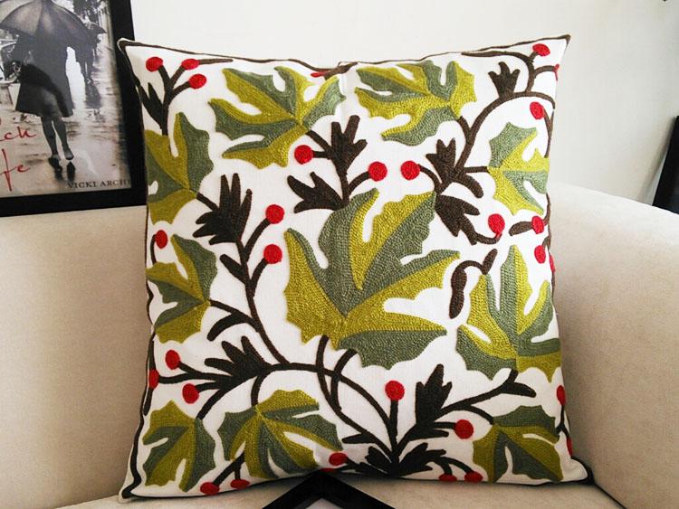 Stickerei Kissenbezug Kissen Heimdekoration Kissen Kissenbezug Sofa Dekokissen Dekoration Capa De Almofada Cojines Coussin