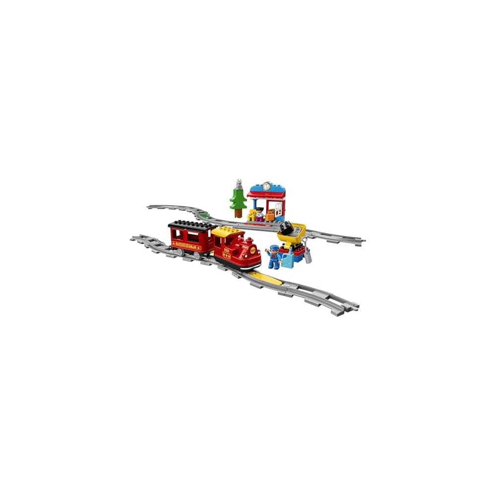 LEGO DUPLO Train Set Push and Go Deluxe Toy for Kids Age 1.5 to 5 Building Blocks Educational Gift 10874